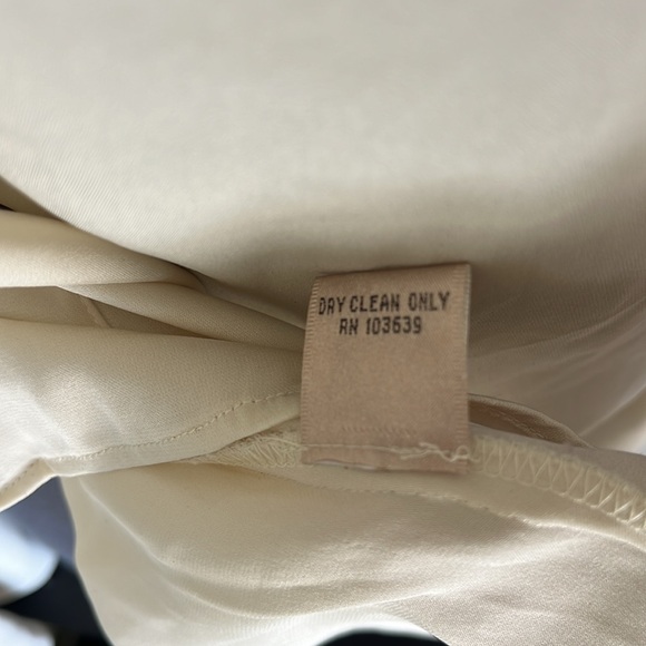 Vintage Silk Cream Blouse - Picture 7 of 9